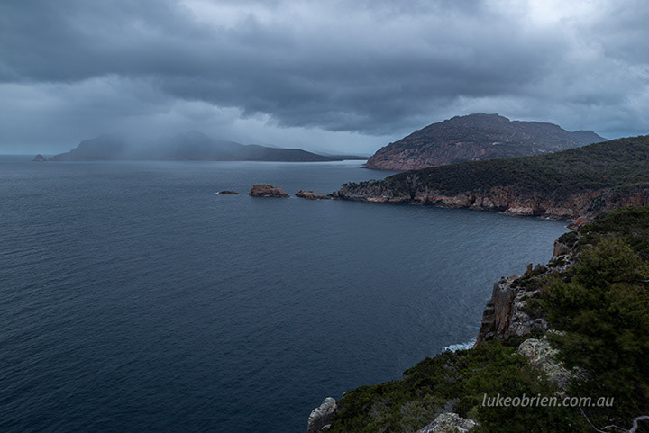 Cape Tourville, grey dawn