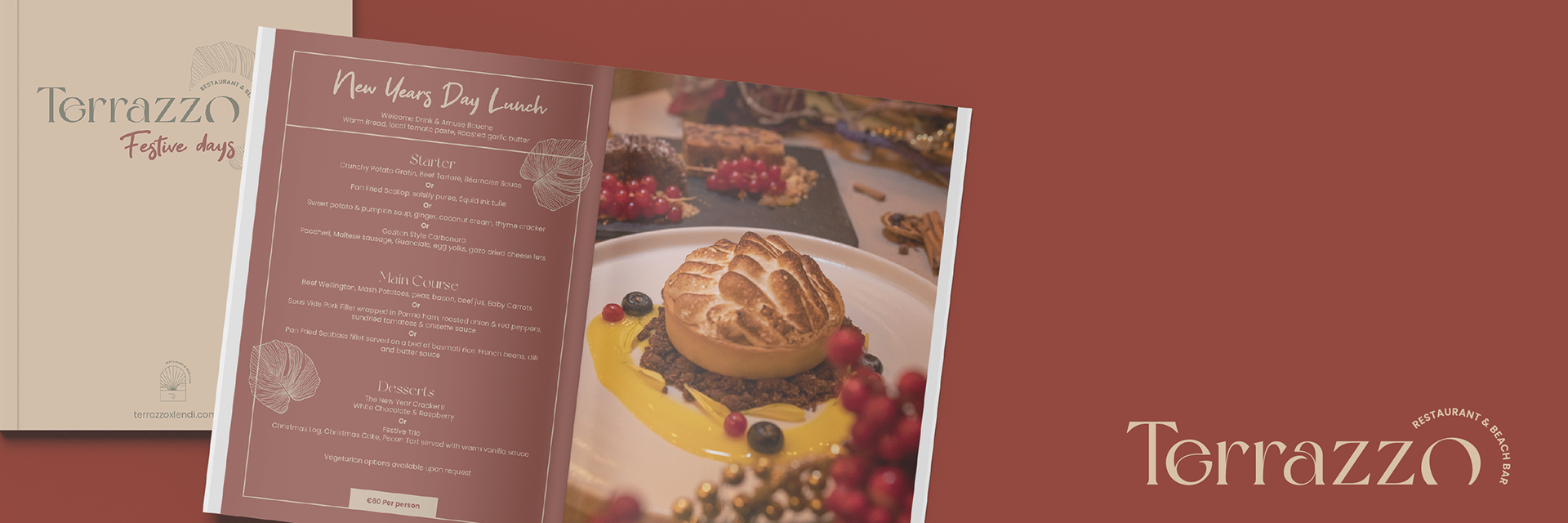 Création d'une carte de Restaurant - Terrazzo