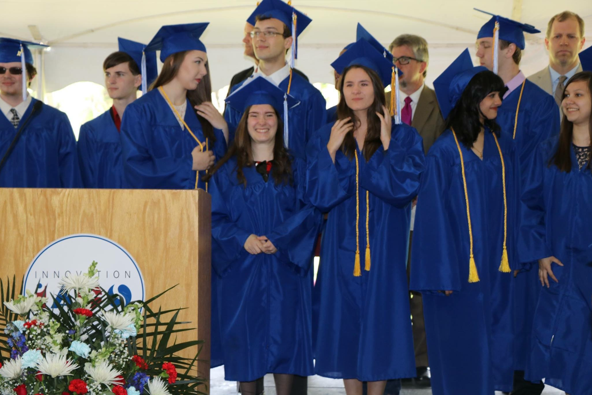 The day of my graduation from high school, I was determined not to cry. I really thought I could do it! That is, until I was onstage with the rest of our school choir, about to sing the national anthem. Surveying the crowd of familiar faces, my heart full with gratitude and hope, my vision grew blurry—and of course, the photographer took a photo at that exact moment. Looking back, I’m so glad that this moment was captured.