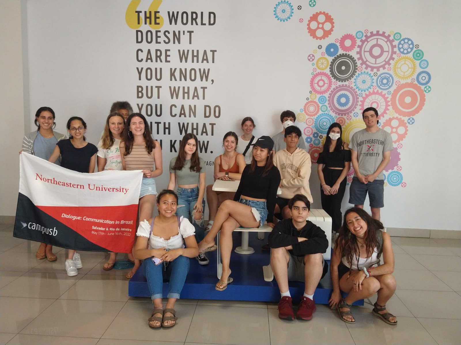From our visit to "Concept" School in Salvador, Brazil.