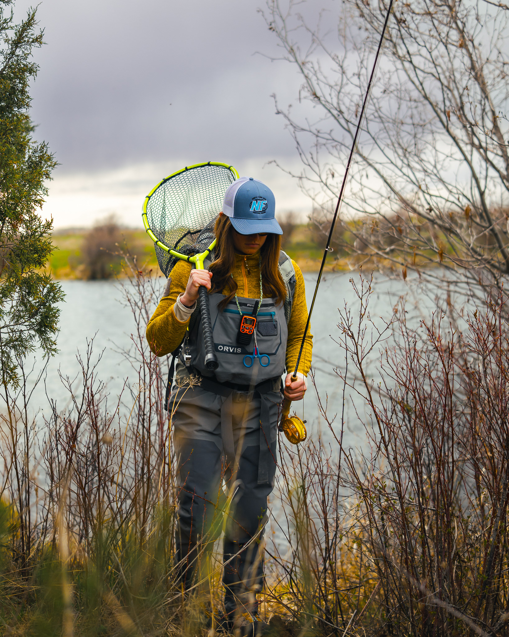 Product shoot for North Fork Nets