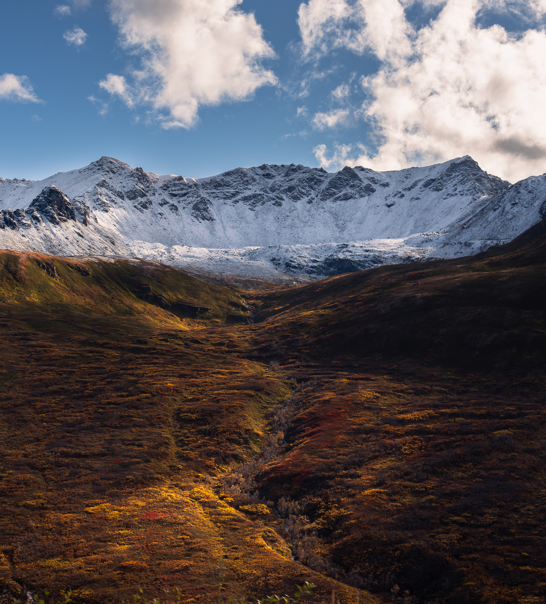 Mountain Range, Hatchers Pass, Alaska
