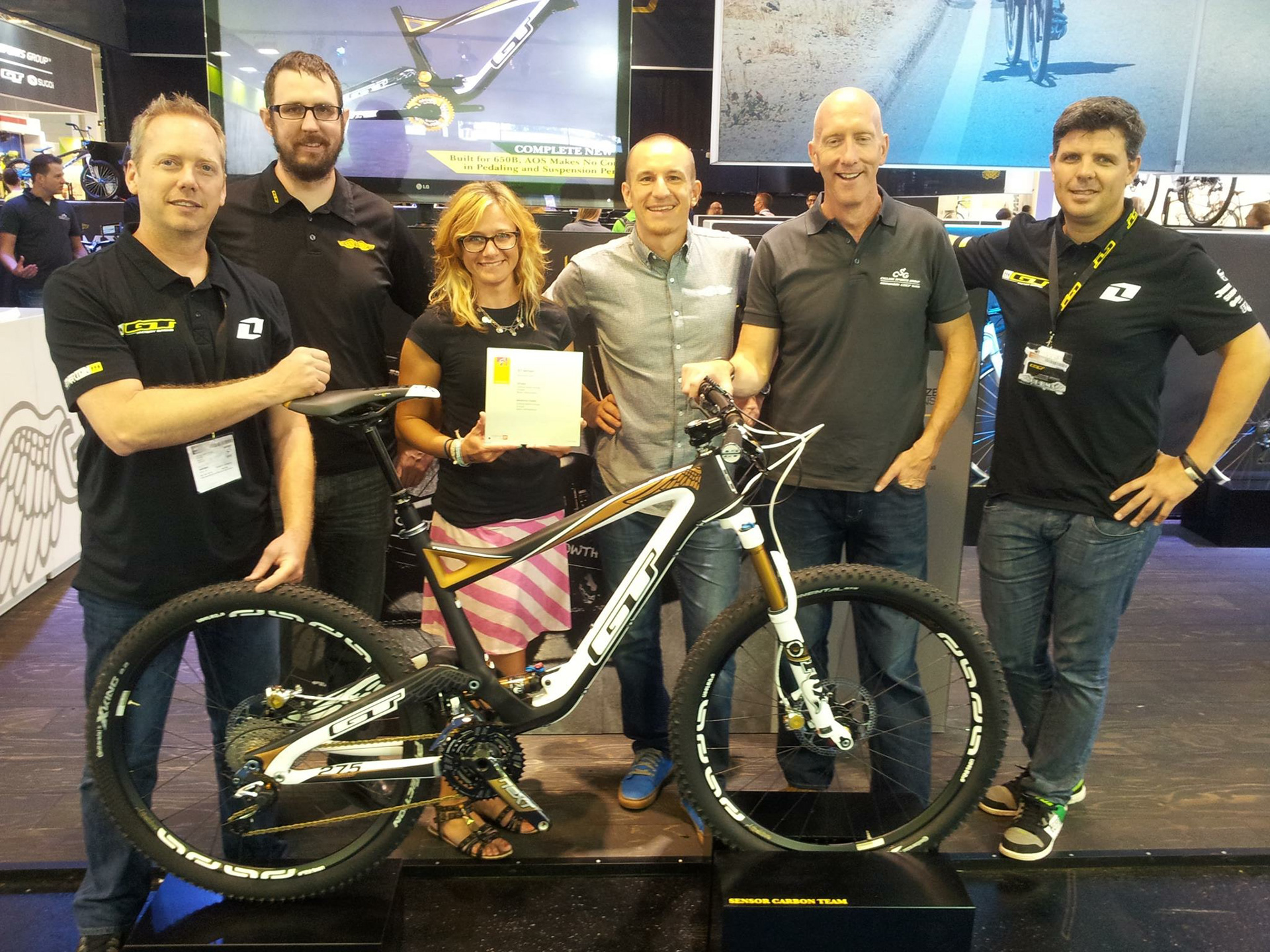 2013 GT Sensor - Eurobike Design Award
