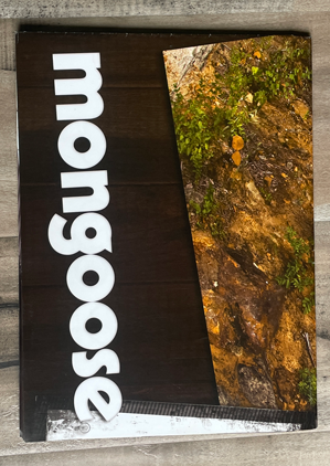 Folded Poster for bike shops