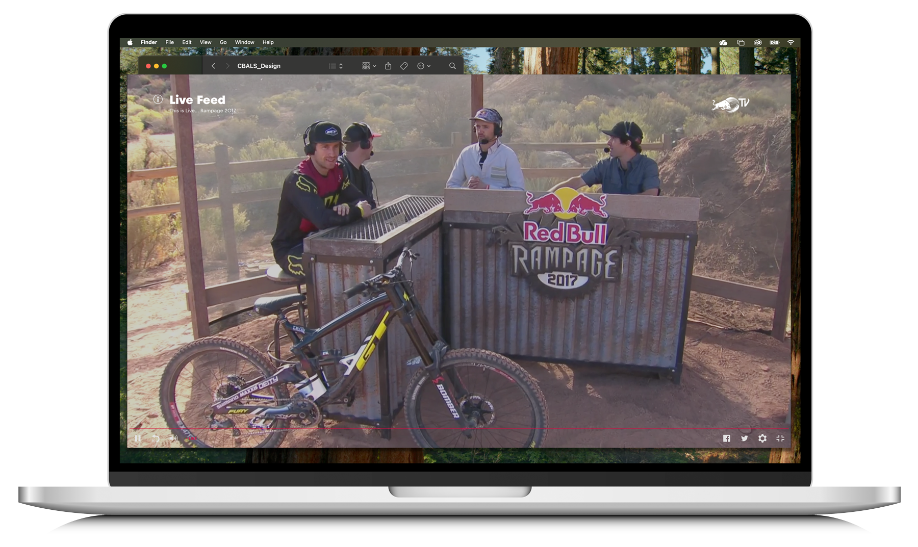 Tyler McCaul Redbull TV coverage