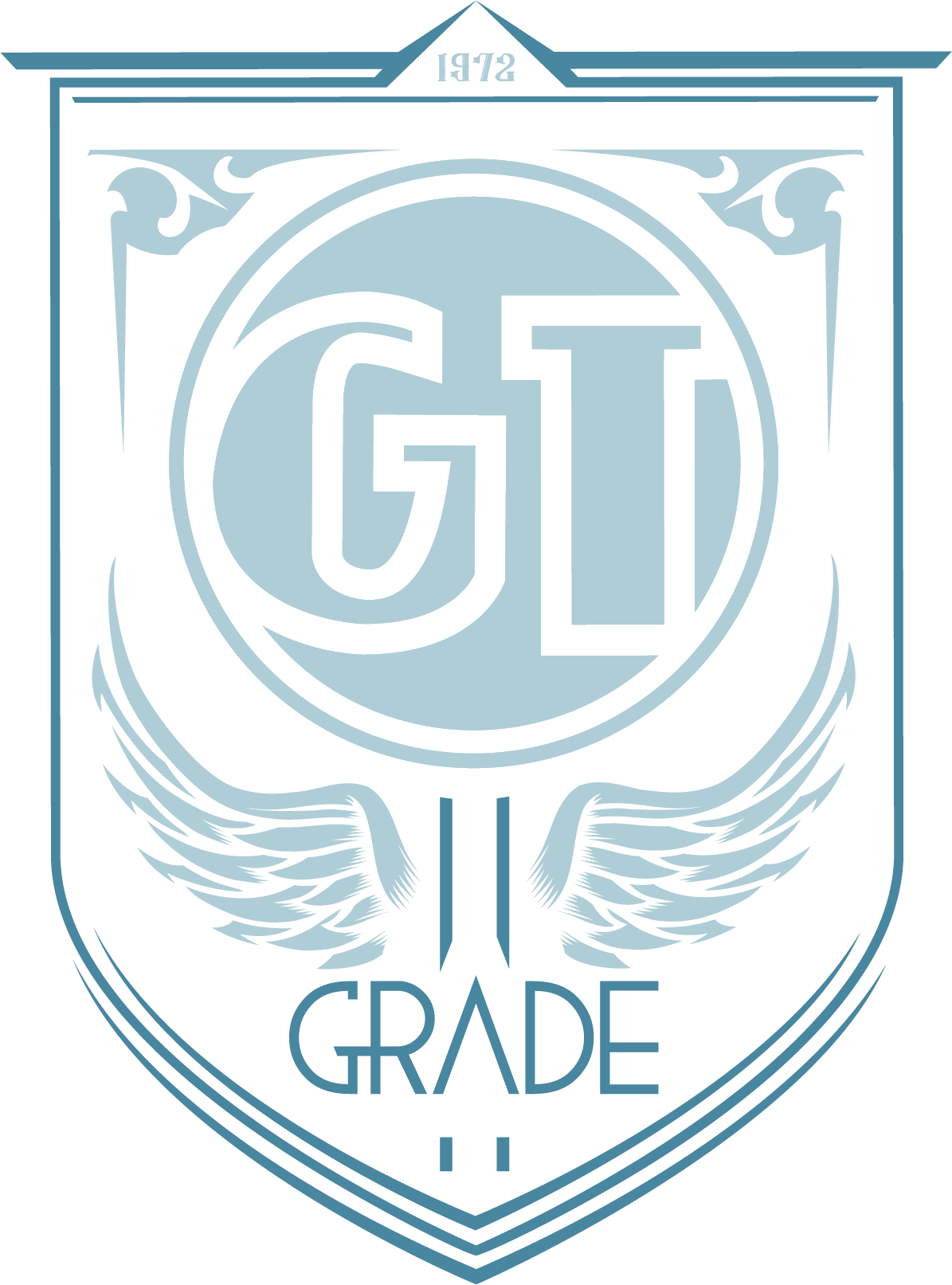 Grade word mark and headbadge