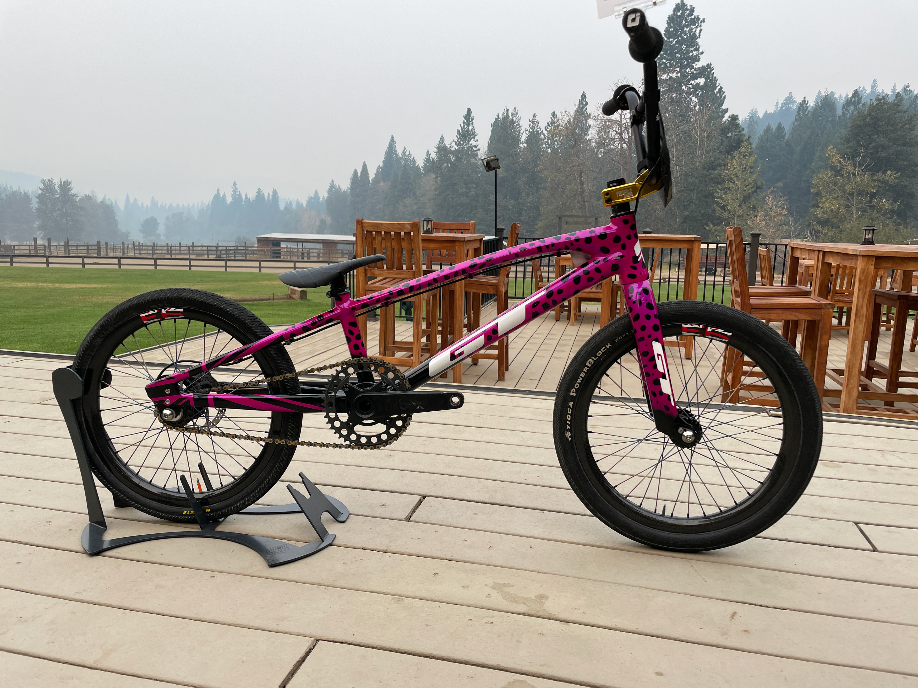 Kye Whyte's Olympic race rig 2020