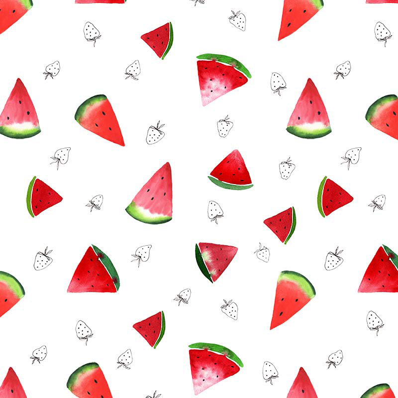Watermelon & Strawberries 02/ 2020