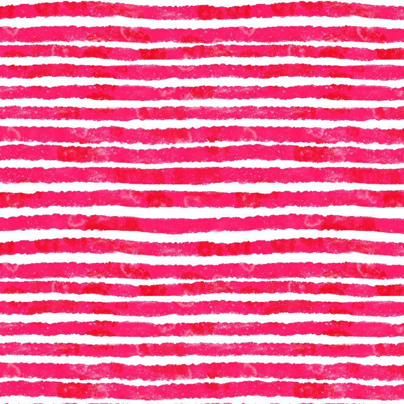 Watercolor Stripes Viva Magenta 01/2022