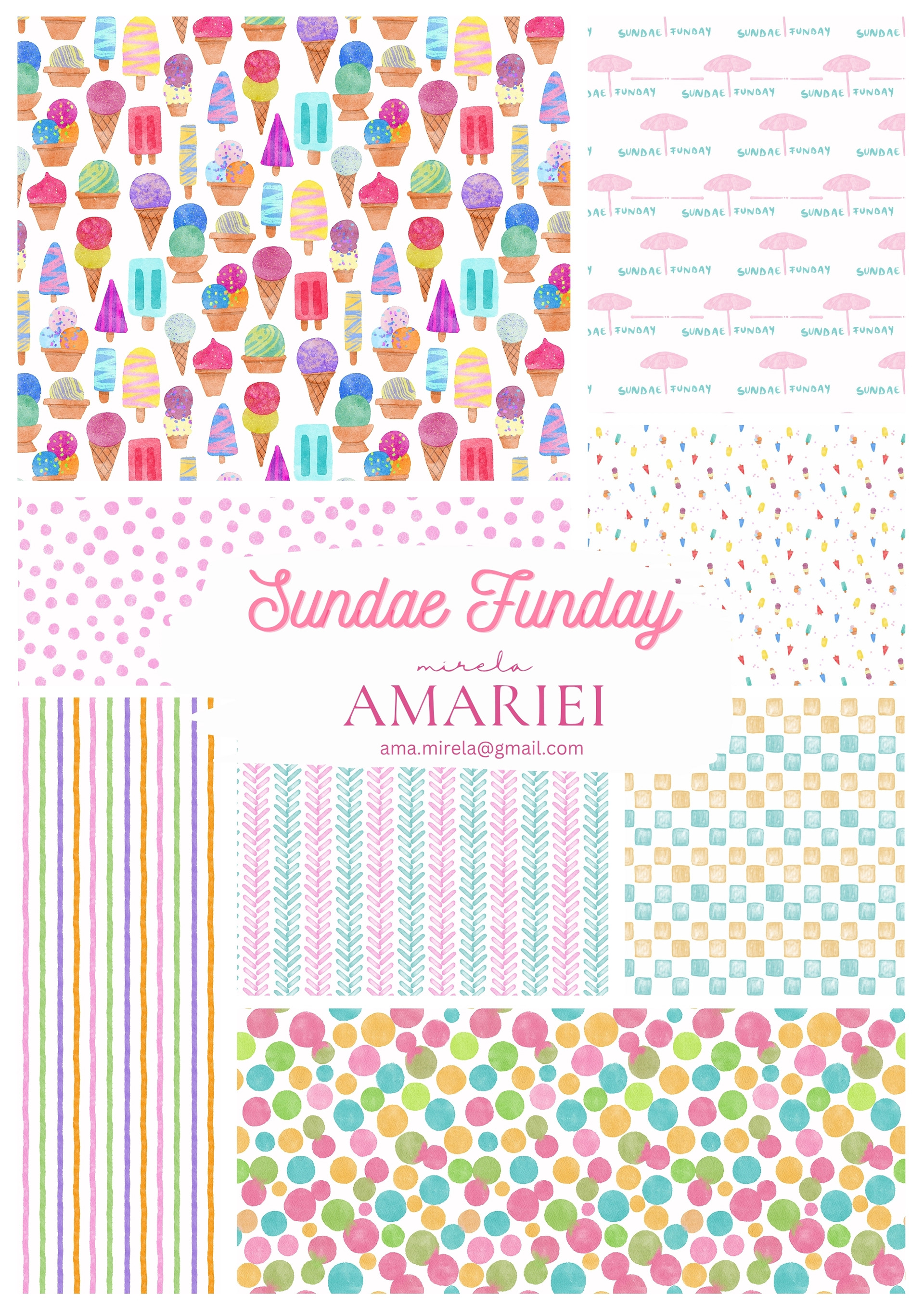 Sundae Funday Collection M25-05