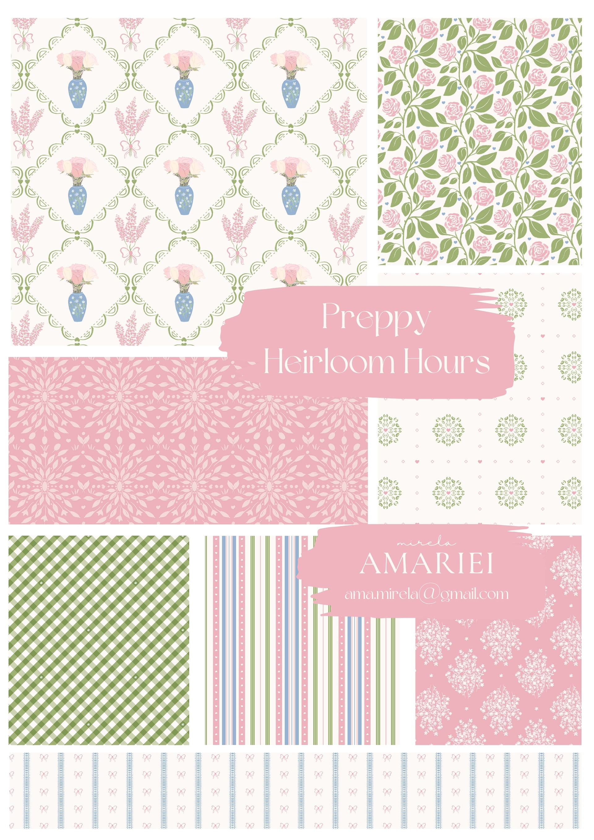Grandmillennial Heirloom Hours Collection M26-02
