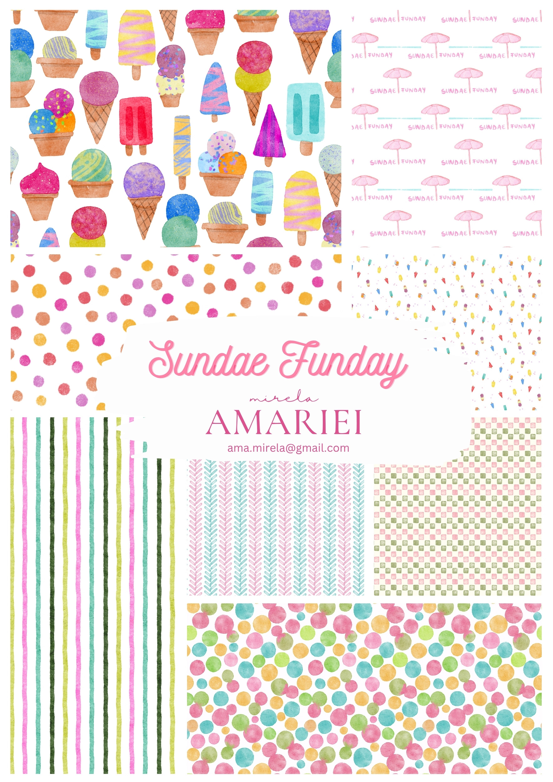 Sundae Funday Collection M25-05