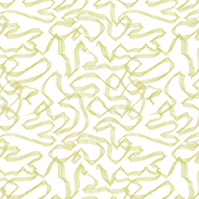 Squiggles Yellow Green 02/2021