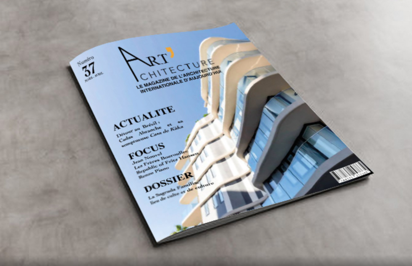 Réalisation d'une première de couverture pour un magazine