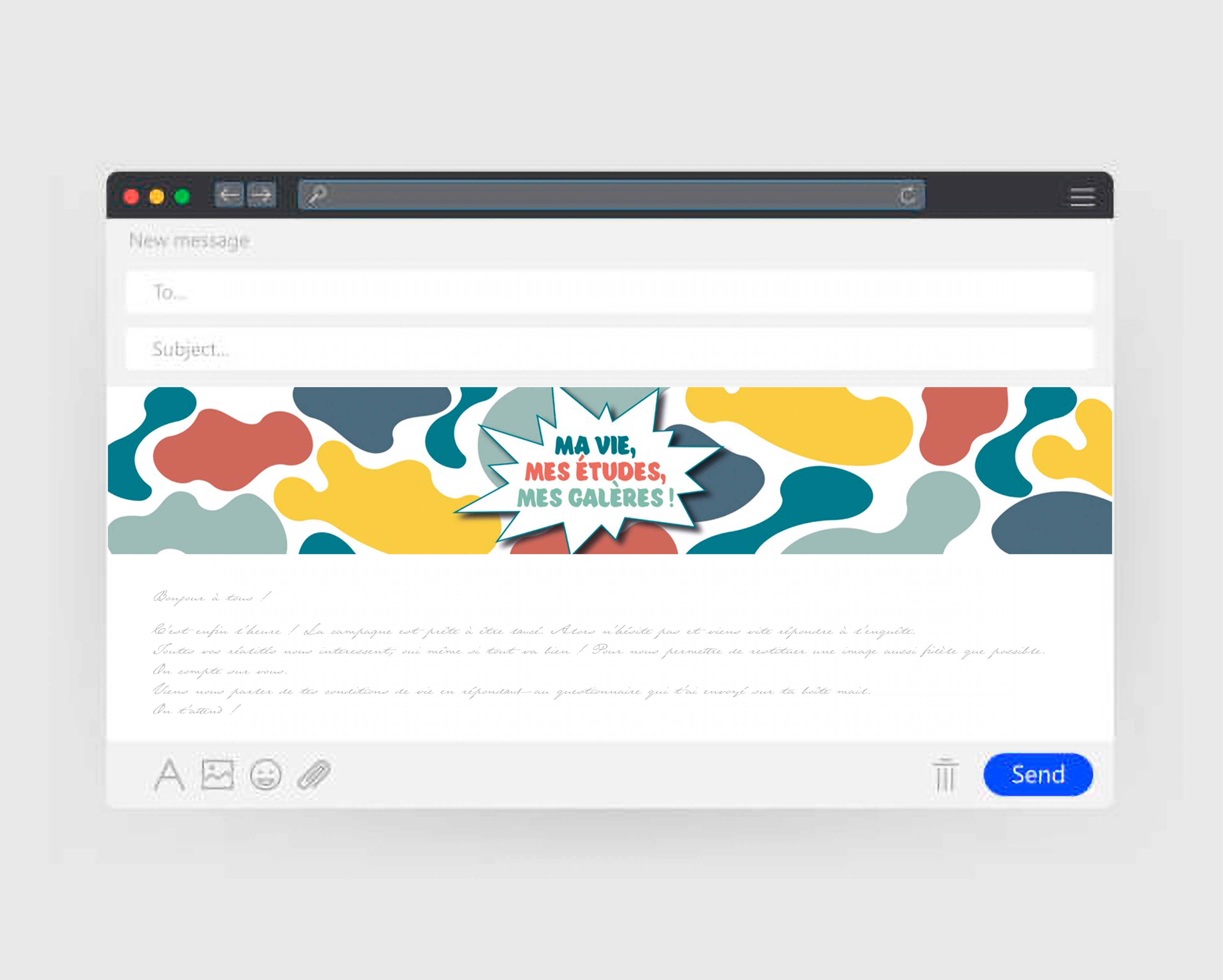 Réalisation d'une bannière mail 