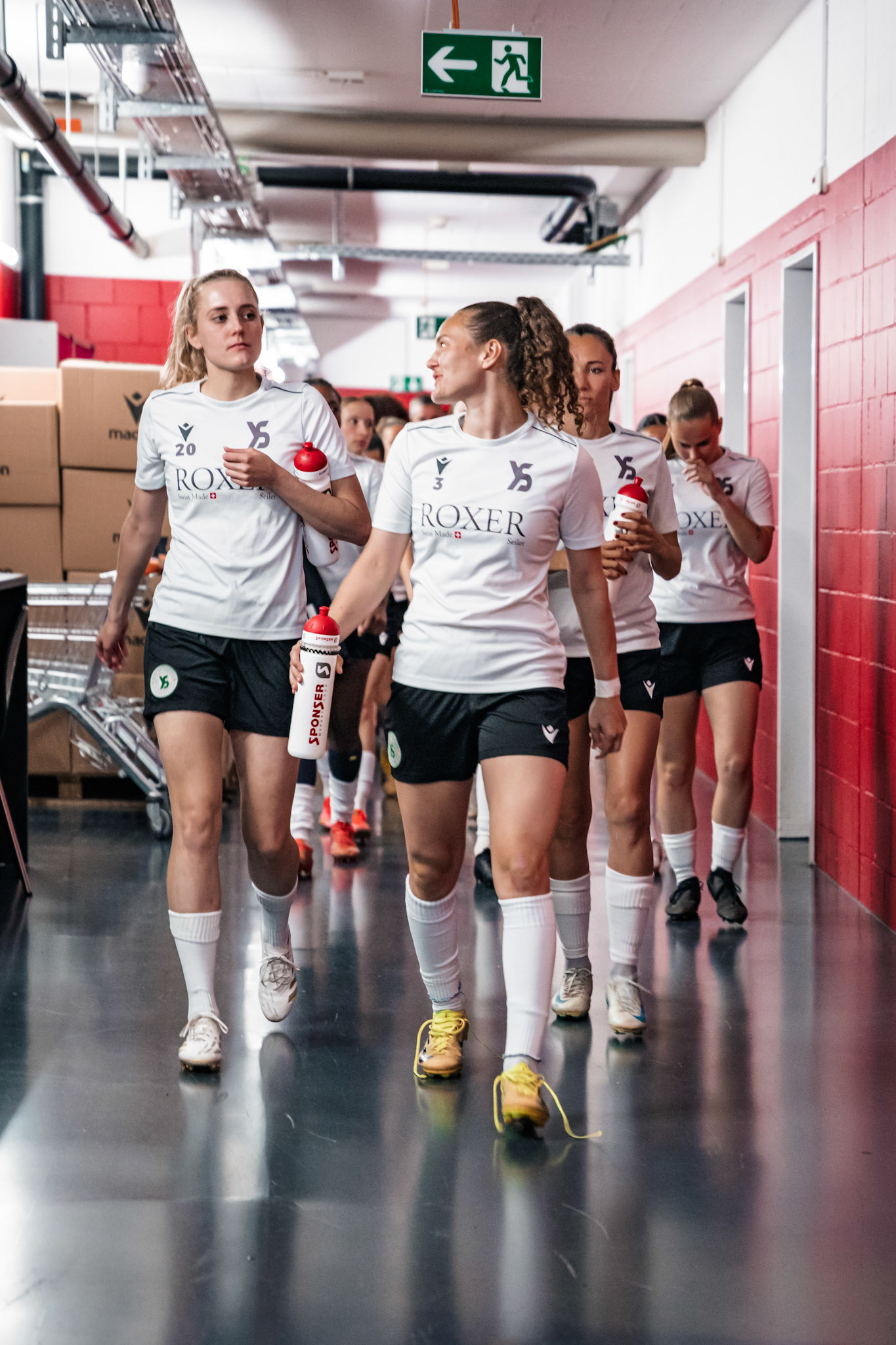 Frauenteam Thun Berner-Oberland et Yverdon Sport FC à la Stockhorn Arena. (Christian António/LibsVisuals.com)