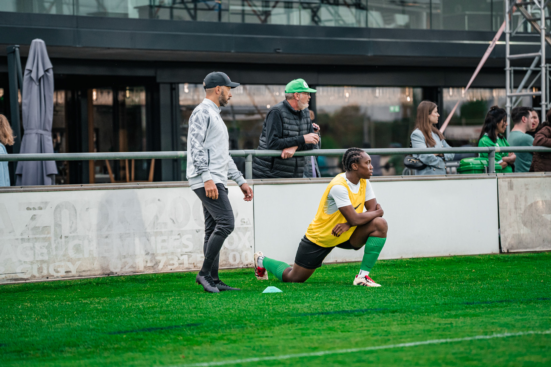 Yverdon Sport FC et FC Rapperswil-Jona au Stade Municipal. (Christian António/LibsVisuals.com)