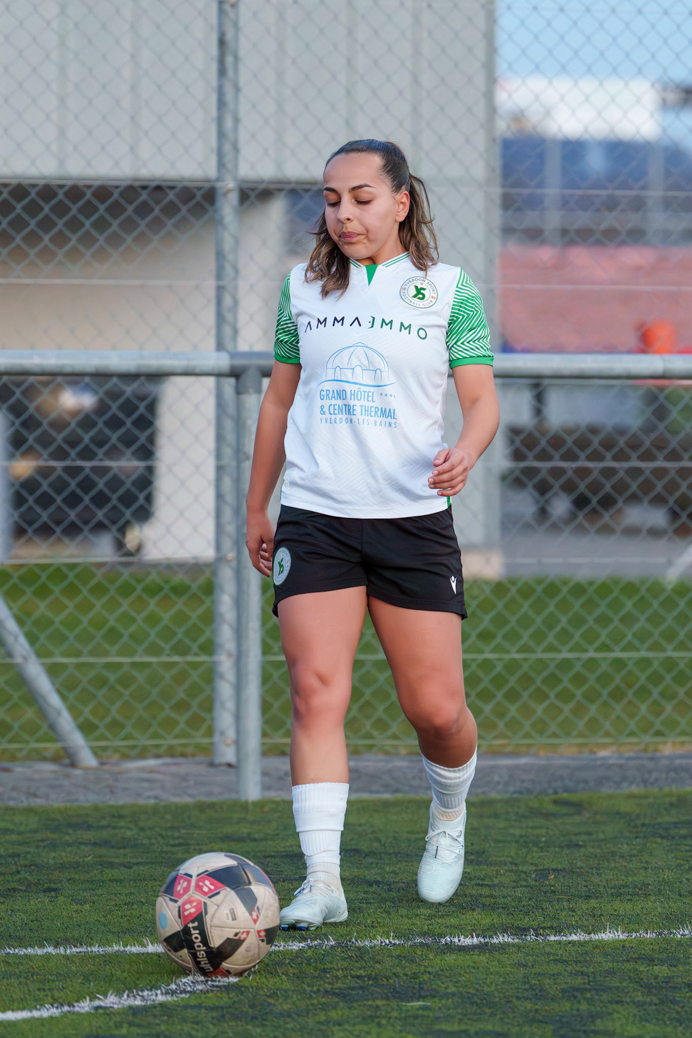 FC Solothurn Frauen et Yverdon Sport FC au Stadion FC Solothurn. (Christian António/LibsVisuals.com)