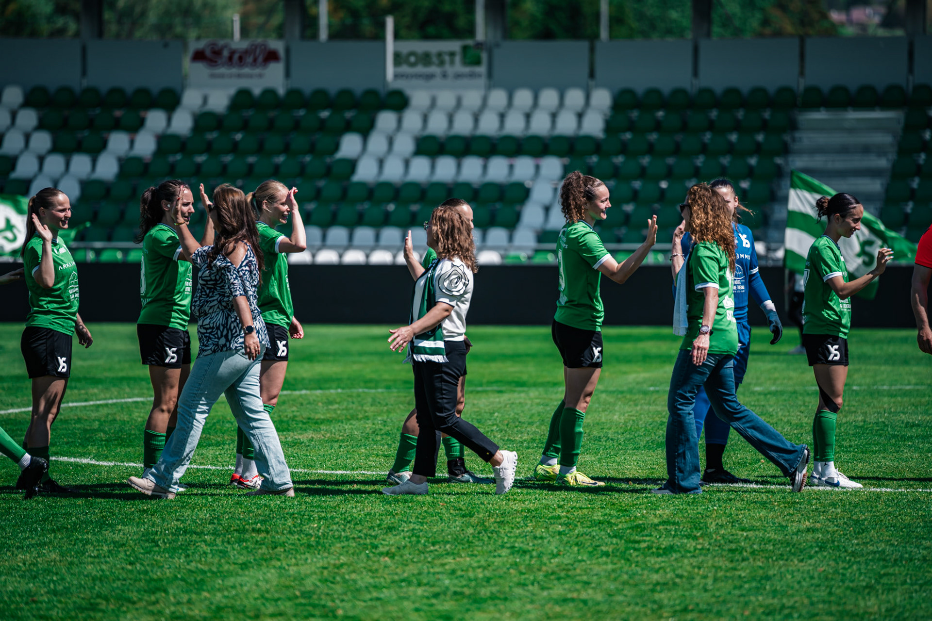 Yverdon Sport FC et FC Schlieren au Stade Municipal. (Christian António/LibsVisuals.com)
