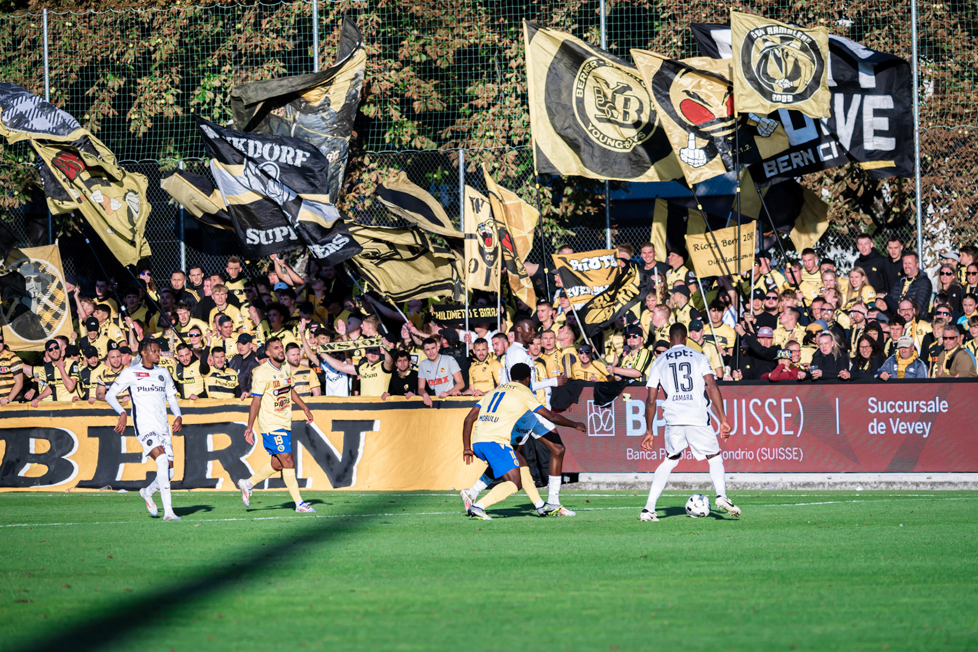 1/16ème de Coupe Suisse Vevey-Sports  - BSC Young Boys1/16ème de Coupe Suisse Vevey-Sports  - BSC Young Boys au Stade de Copet à Vevey