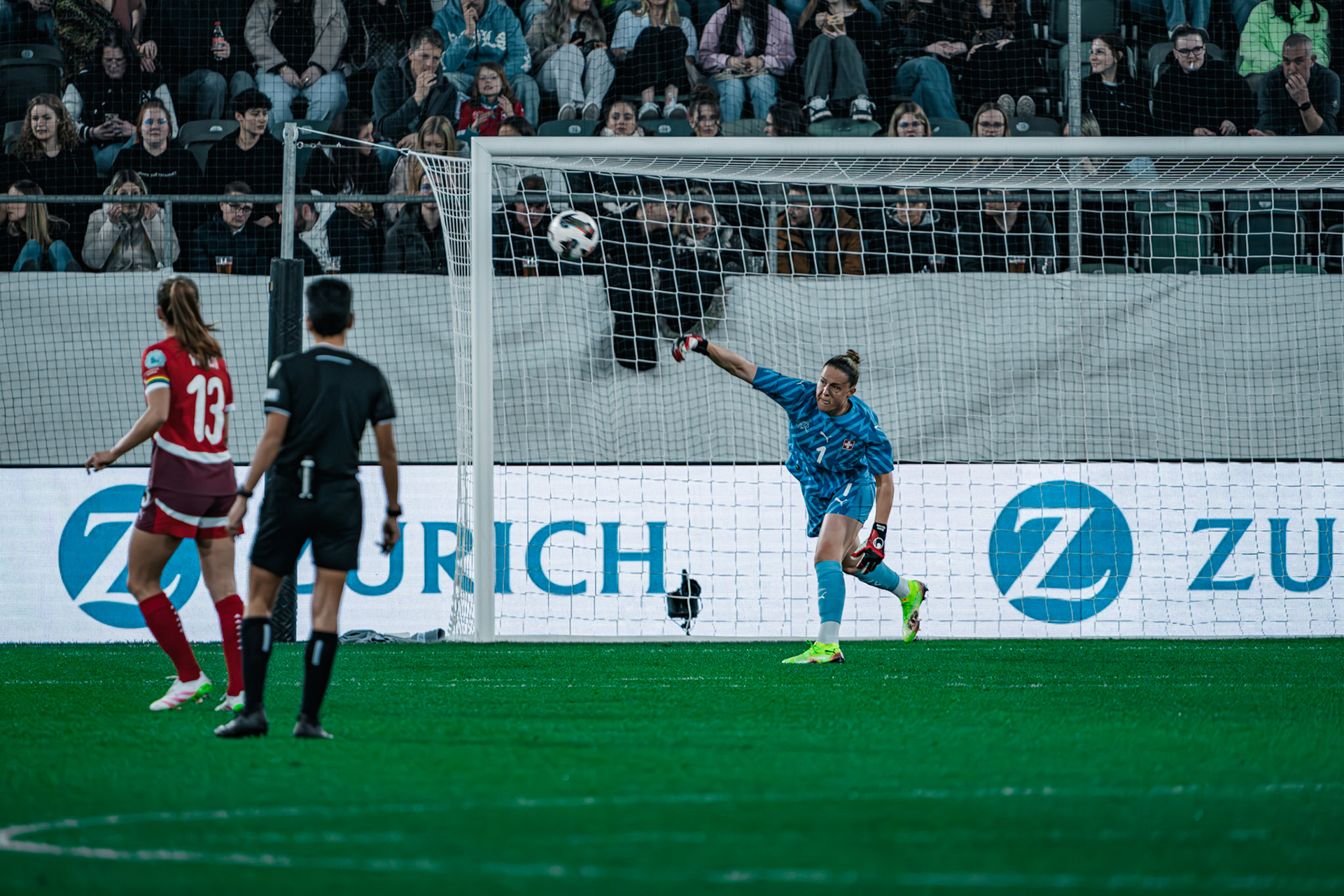 UEFA Women’s Nations League Suisse - France au Kybunpark. (Christian António/LibsVisuals.com)