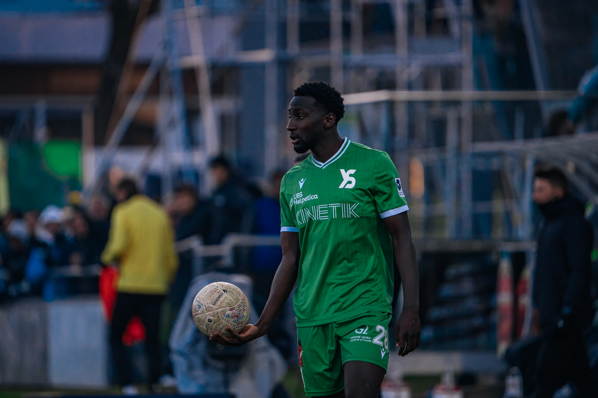 Yverdon Sport FC et FC Luzern au Stade Municipal. (Christian António/LibsVisuals.com)
