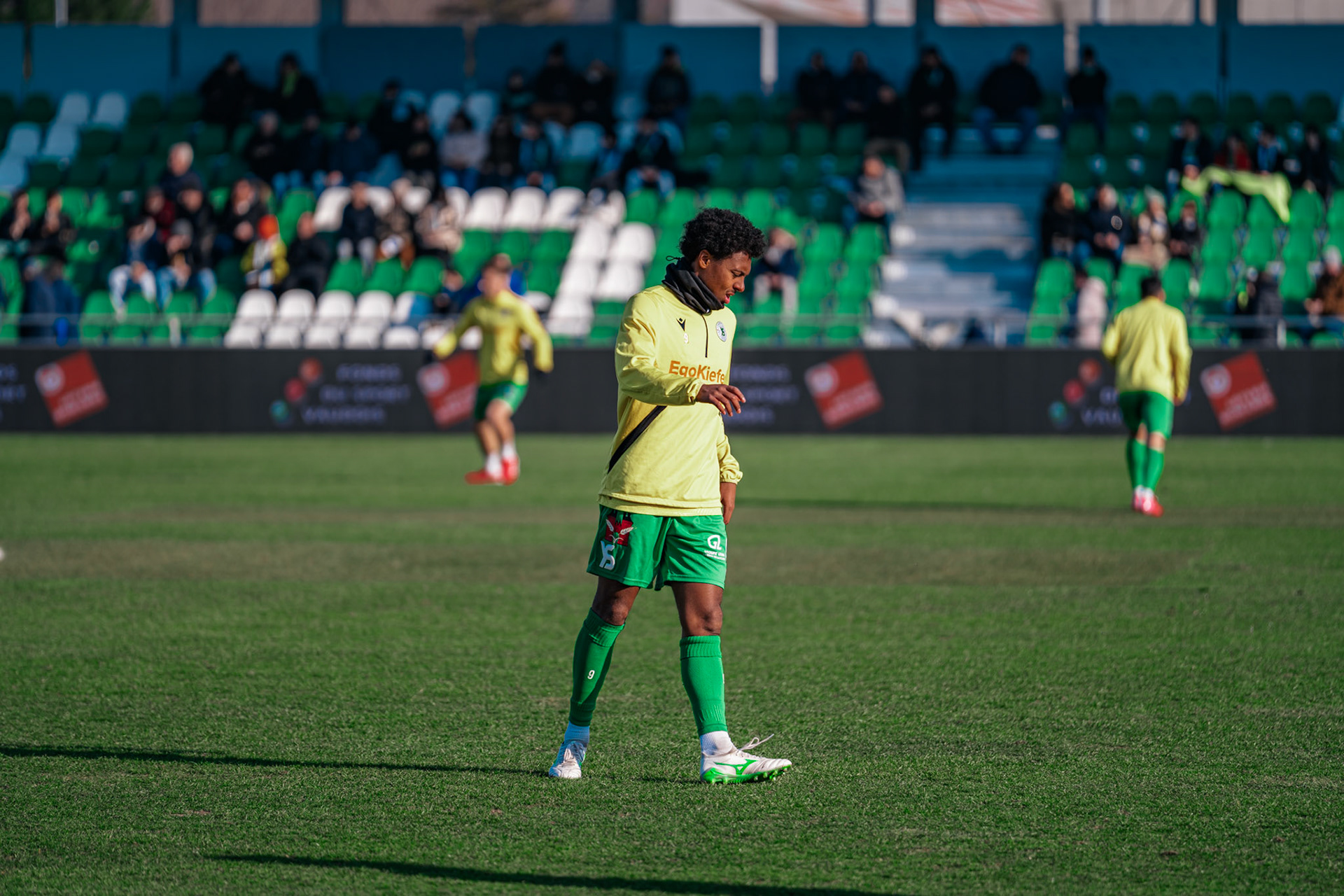 Yverdon Sport FC et FC Luzern au Stade Municipal. (Christian António/LibsVisuals.com)