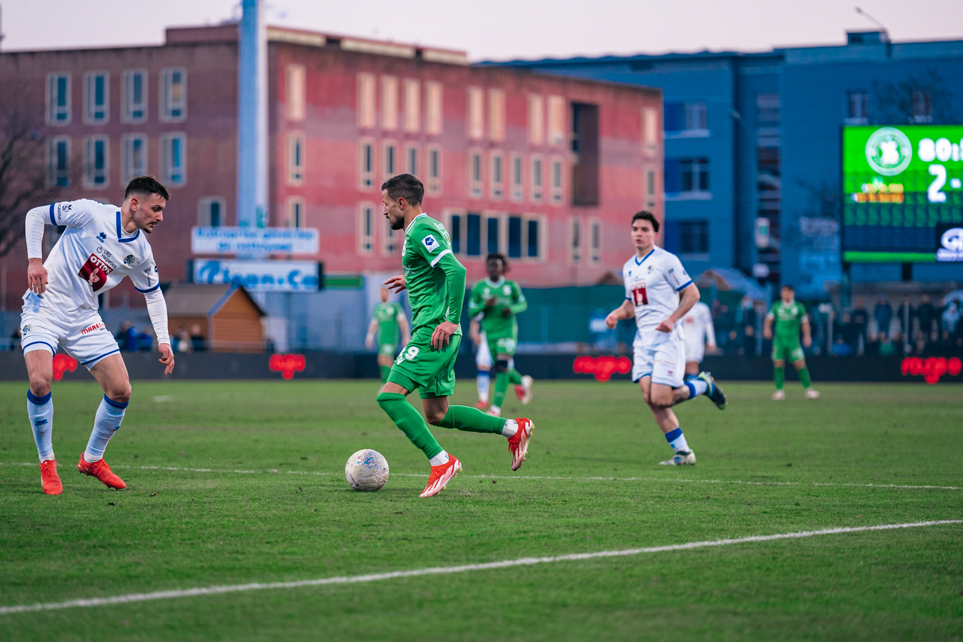 Yverdon Sport FC et FC Luzern au Stade Municipal. (Christian António/LibsVisuals.com)