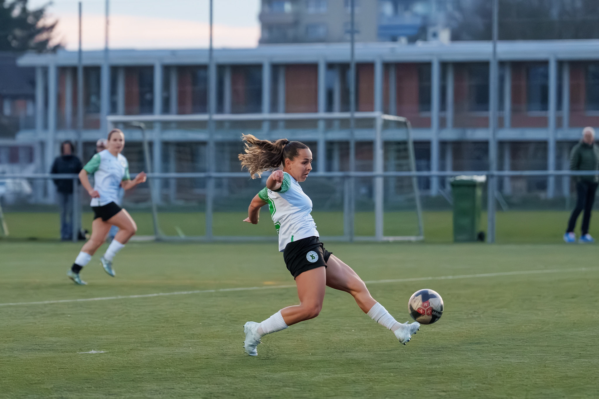 FC Solothurn Frauen et Yverdon Sport FC au Stadion FC Solothurn. (Christian António/LibsVisuals.com)