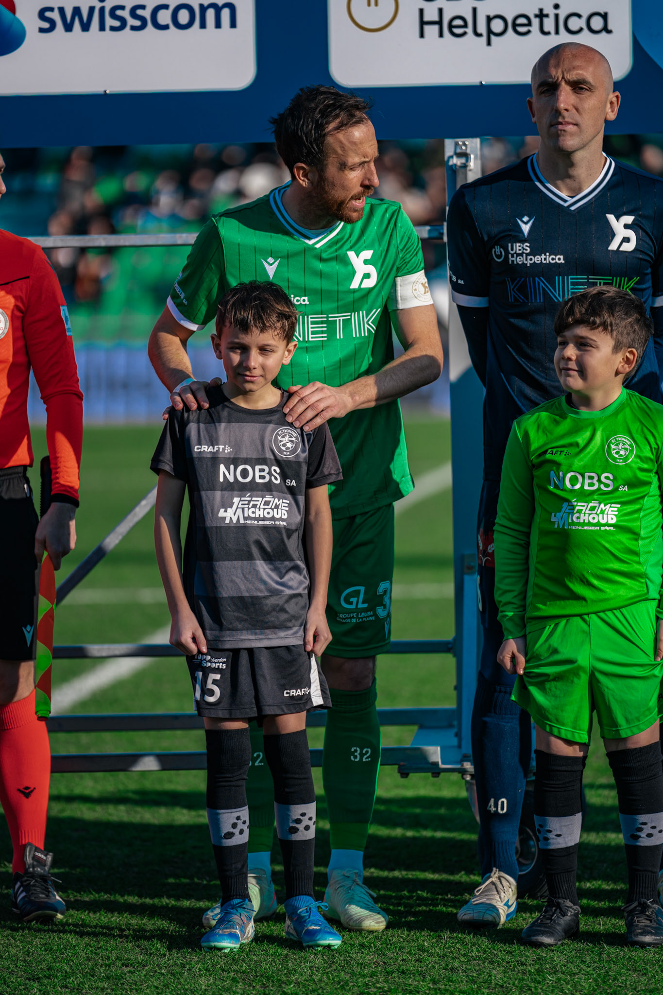 Yverdon Sport FC et FC Luzern au Stade Municipal. (Christian António/LibsVisuals.com)