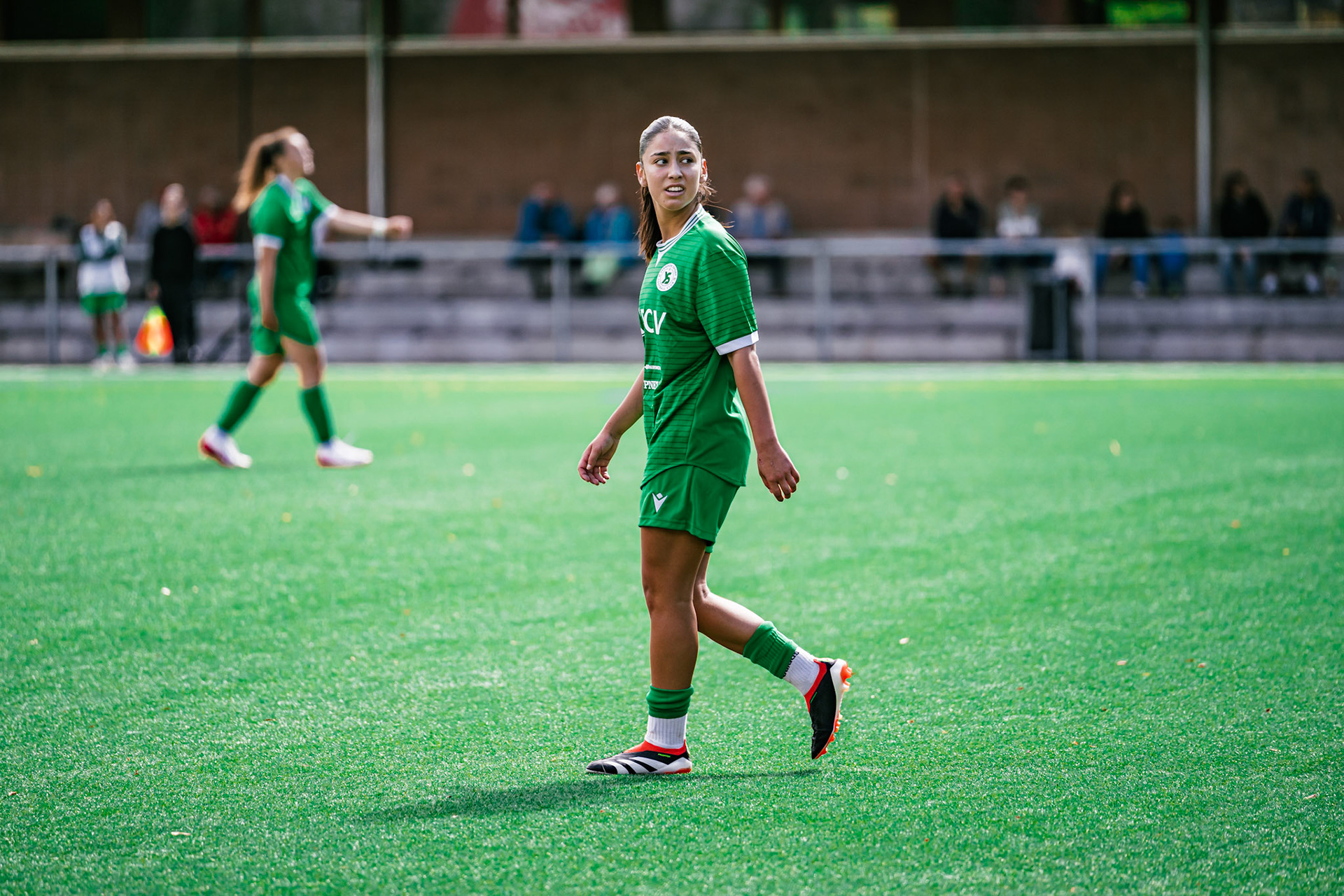 Match championnat opposant BSC YB Frauen U-20 - Yverdon Sport U-20 au Sportplatz Wyler. (Christian António/LibsVisuals.com)