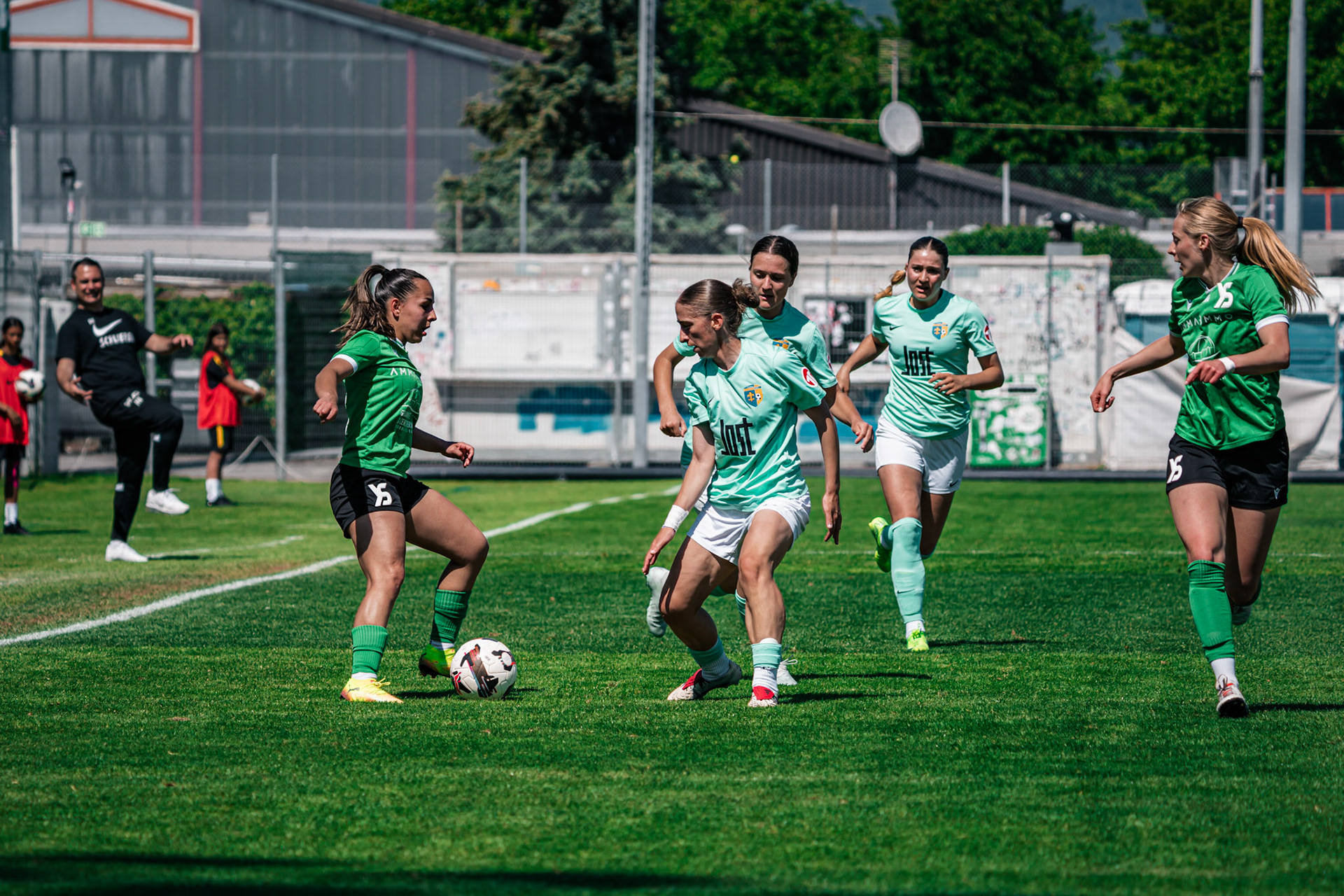 Yverdon Sport FC et FC Schlieren au Stade Municipal. (Christian António/LibsVisuals.com)