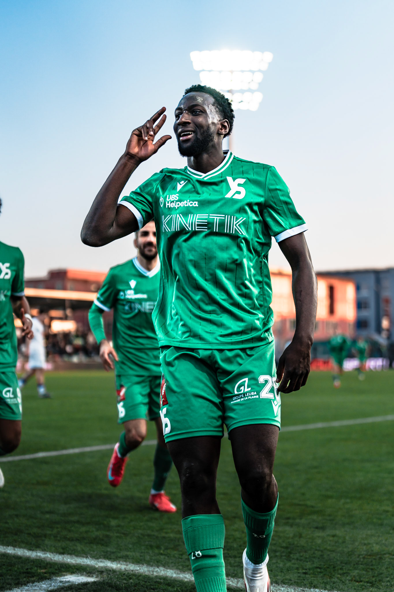 Yverdon Sport FC et FC Luzern au Stade Municipal. (Christian António/LibsVisuals.com)