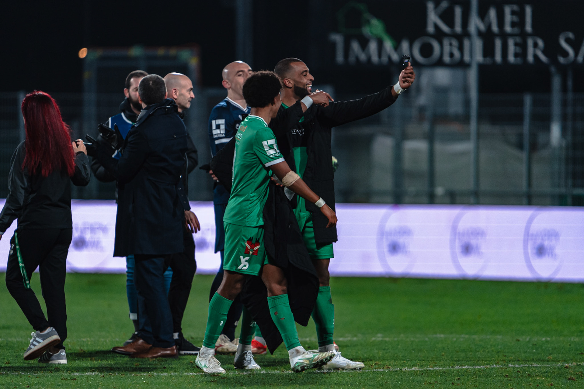 Yverdon Sport FC et FC Winterthur au Stade Municipal. (Christian António/LibsVisuals.com)