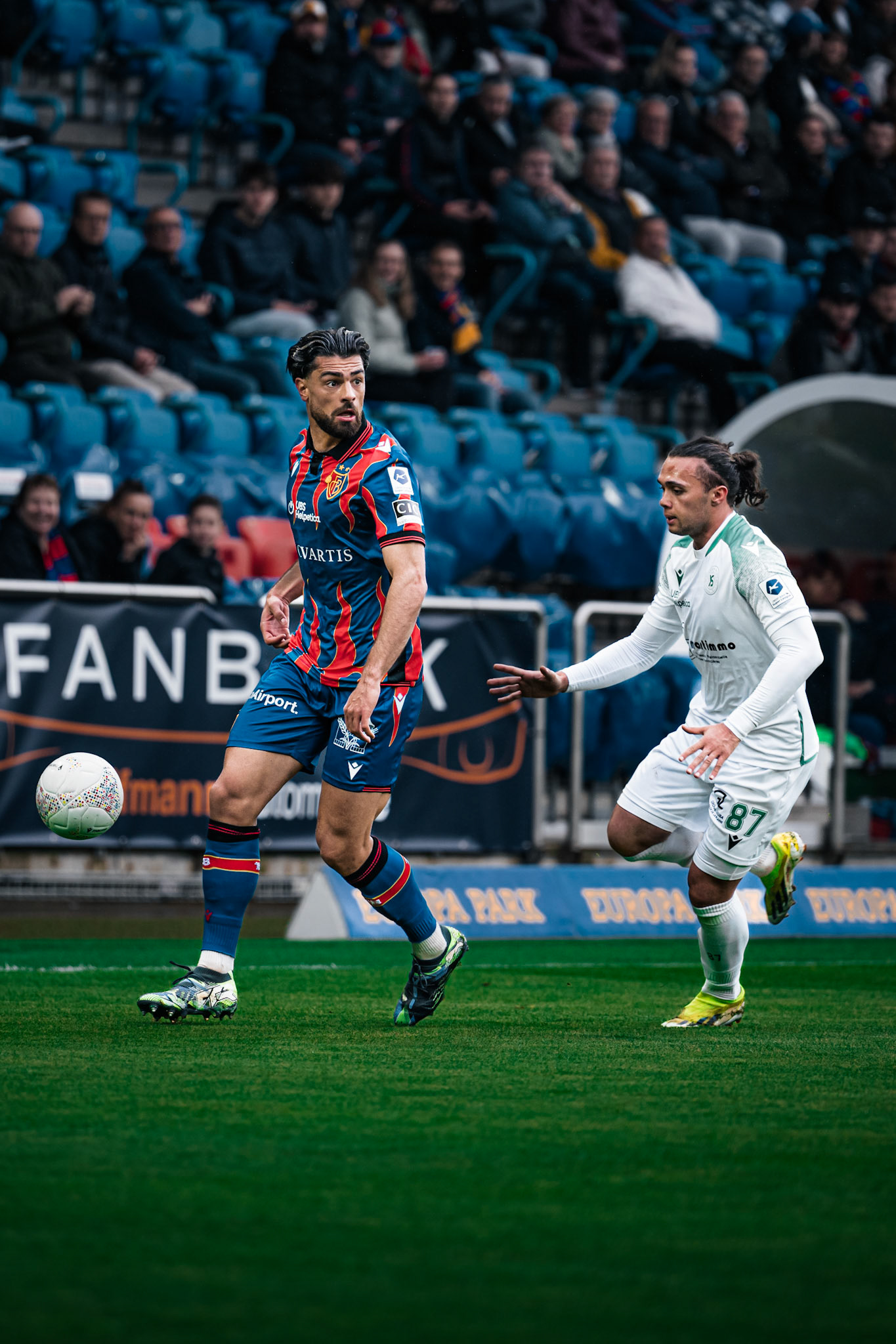 FC Basel 1893 et Yverdon Sport FC au St. Jakob-Park. (Christian António/LibsVisuals.com)