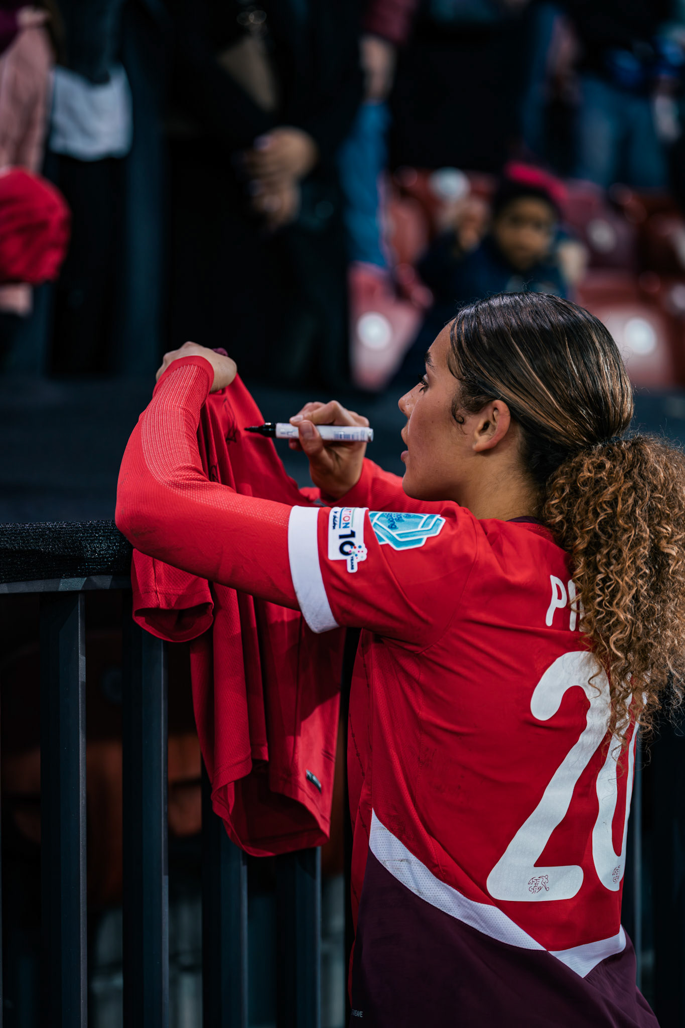 UEFA Women's Nations League Suisse - Islande au Stadion Letzigrund. (Christian António/LibsVisuals.com)