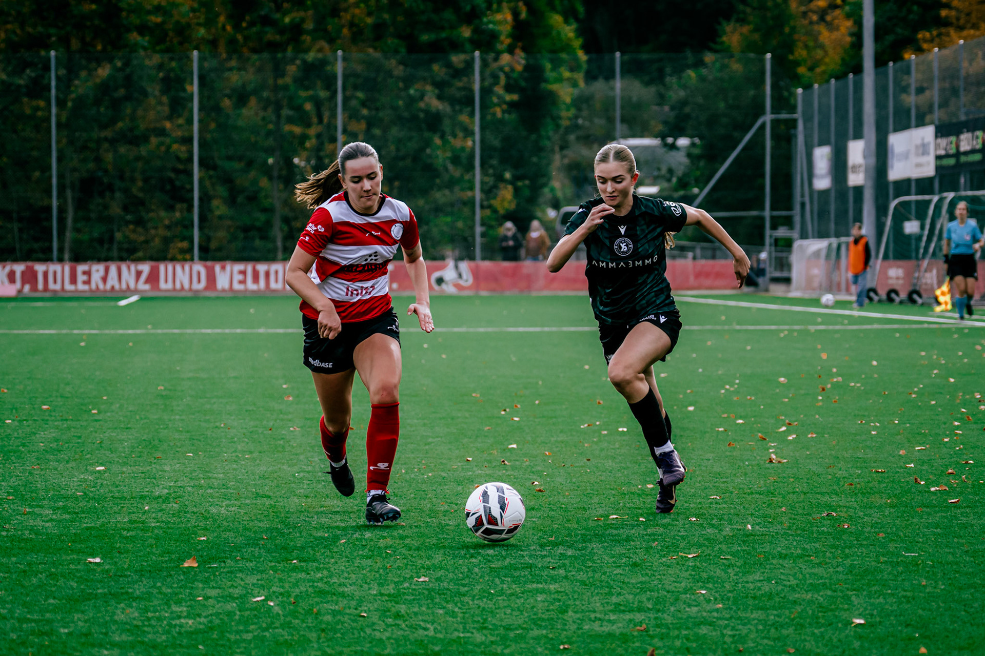 Match de championnat LNB Féminine opposant le FC Winterthur et Yverdon Sport FC au Schützenwiese, Winterthur. (Christian António/LibsVisuals.com)