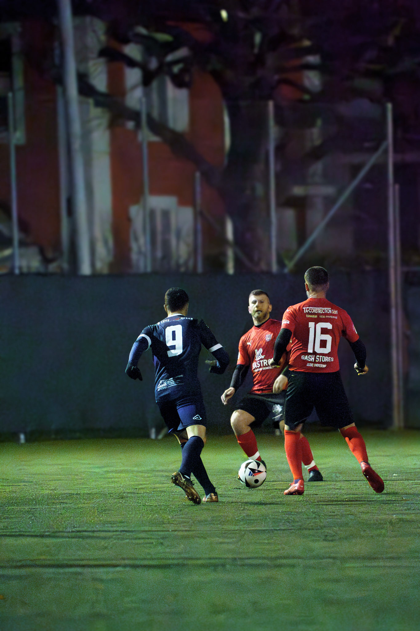 Match 3ème Ligue Iliria Payerne - Azzurri Yverdon au Stade Municipal à Payerne