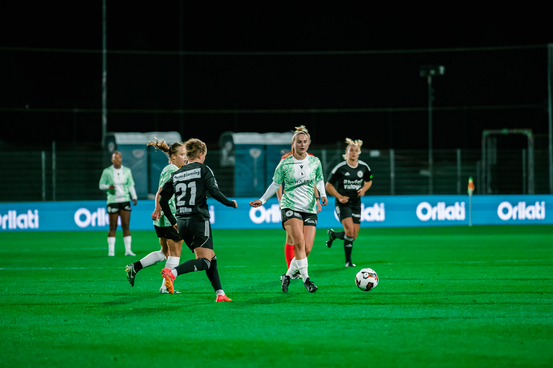 Match de championnat LNB (féminine) opposant Yverdon Sport FC et FC Wil 1900 au Stade Municipal, Yverdon. (Christian António/LibsVisuals.com)