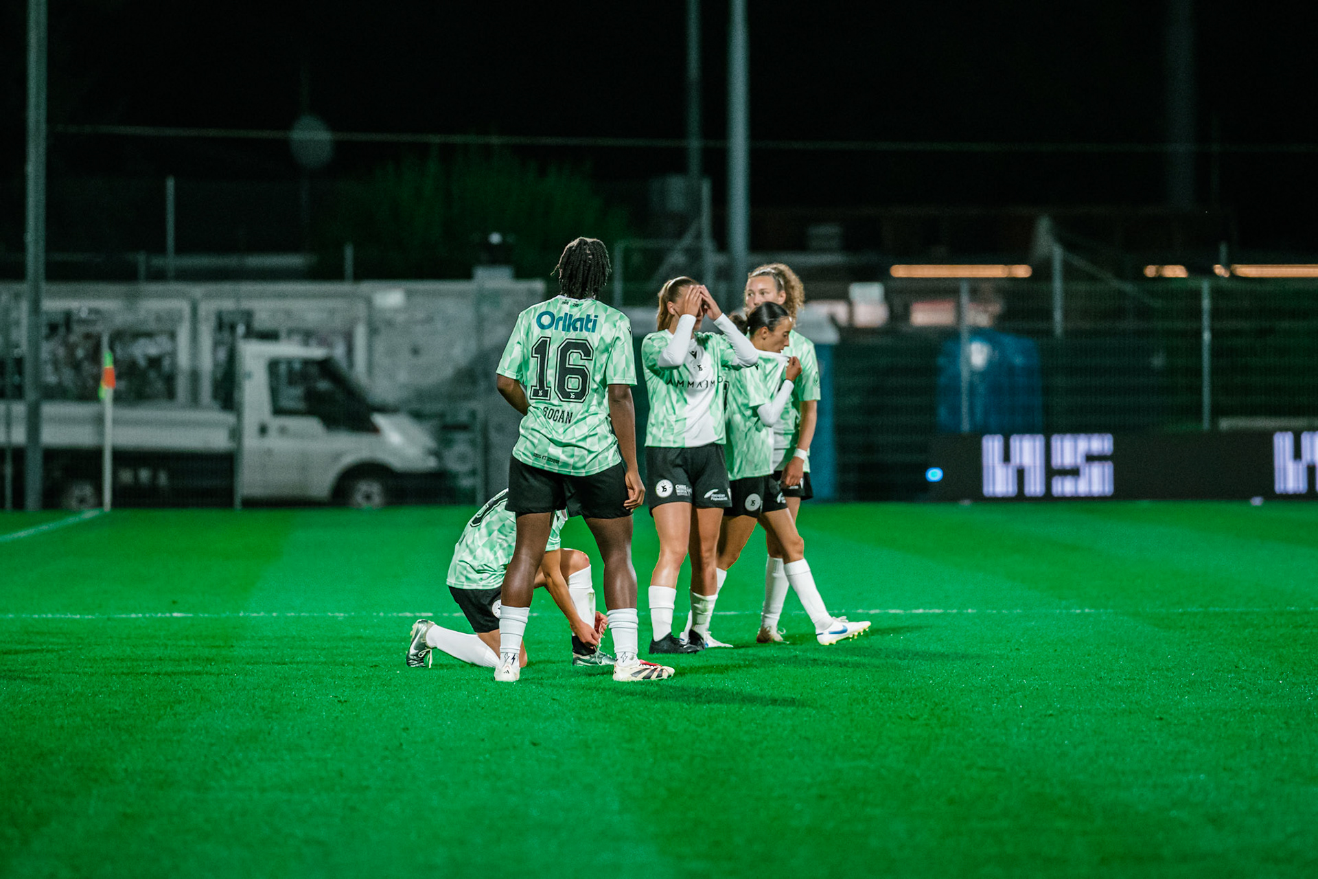 Match de championnat LNB (féminine) opposant Yverdon Sport FC et FC Wil 1900 au Stade Municipal, Yverdon. (Christian António/LibsVisuals.com)