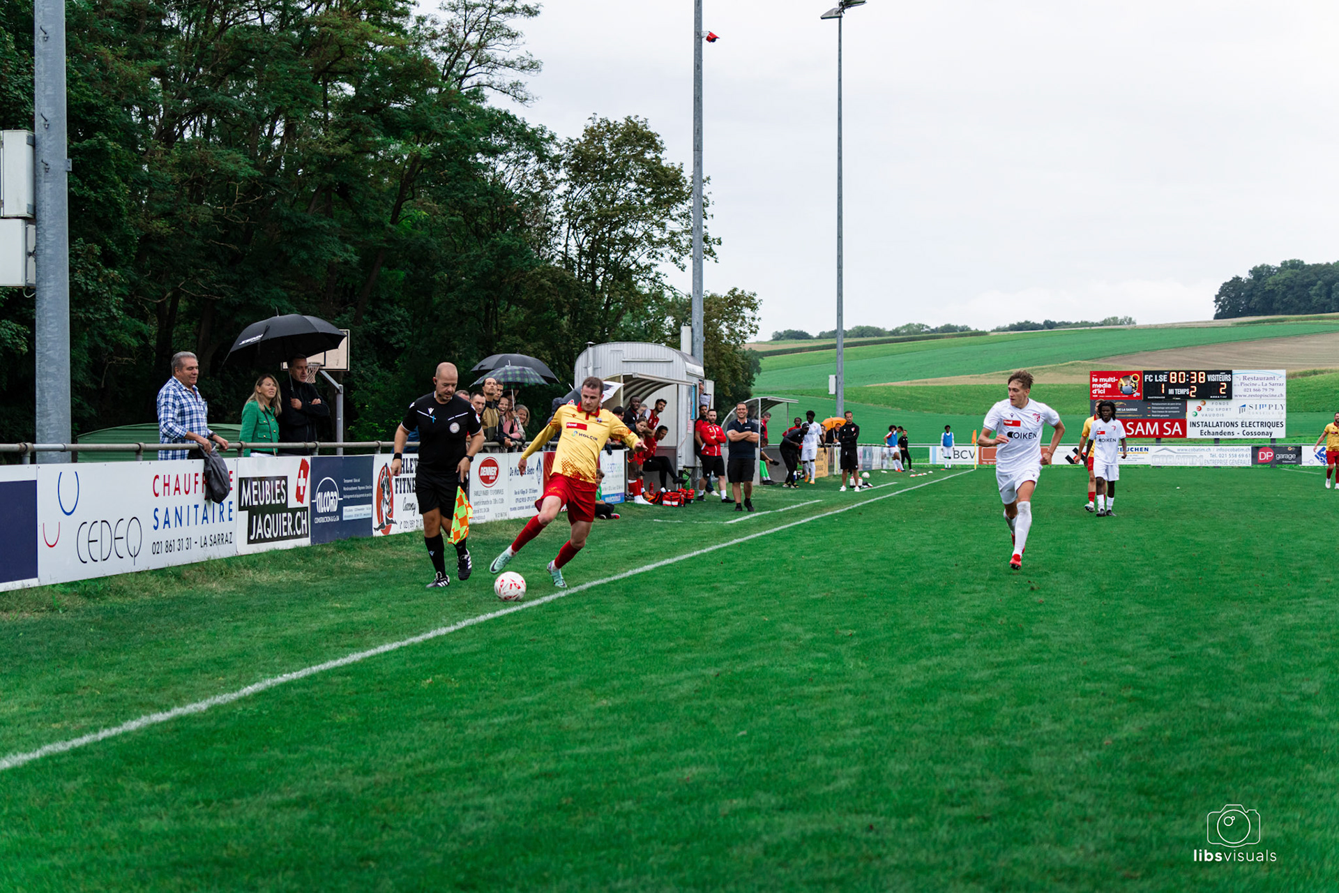 Match de 1ère Ligue Classic FC La Sarraz-Eclépens - FC Sion M21
