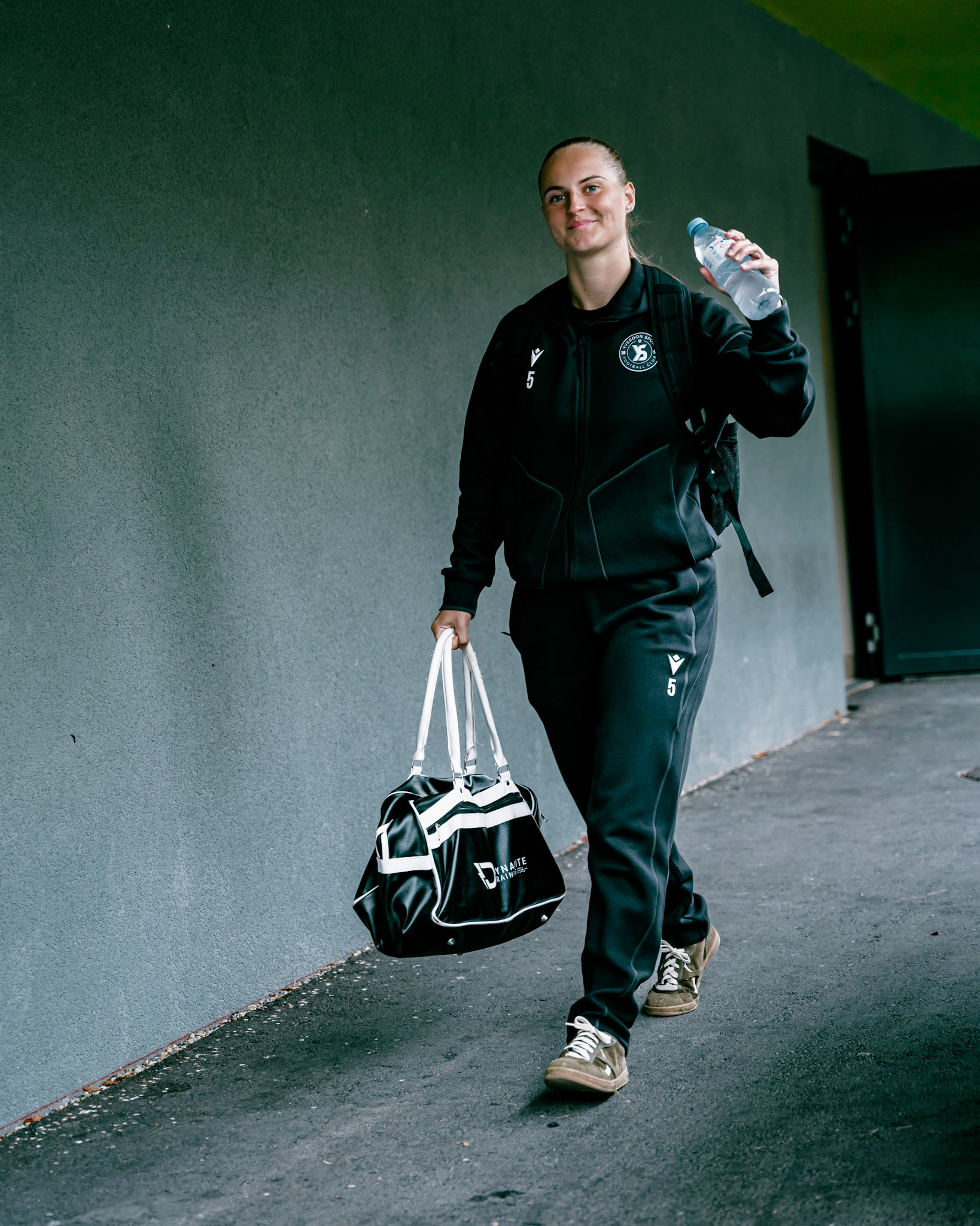 Match de championnat LNB (féminine) opposant l’Etoile Carouge FC à Yverdon Sport FC au Stade de la Fontenette à Carouge. (Christian António/LibsVisuals.com)