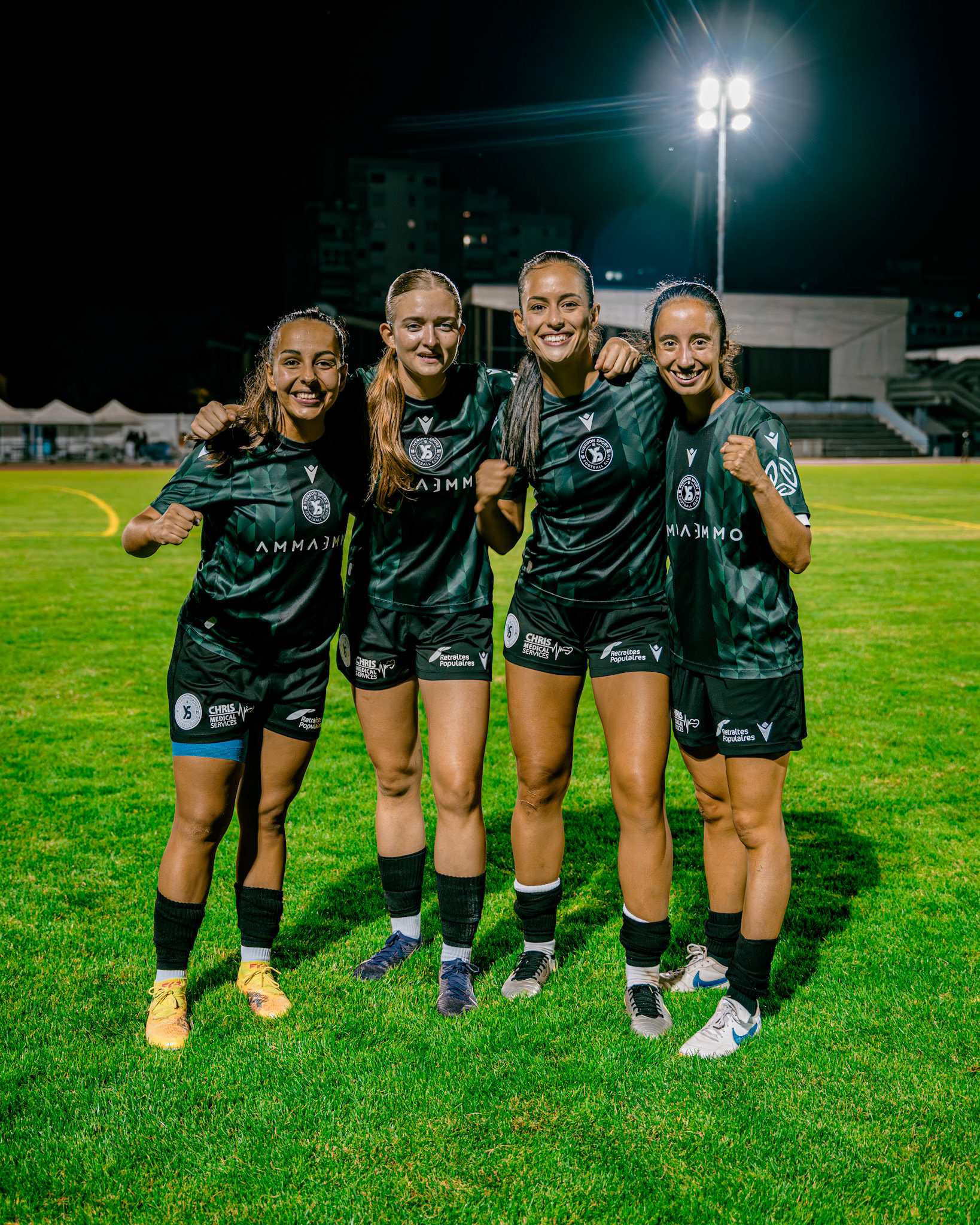 Match de championnat LNB (féminine) opposant le FC Sion Féminin à Yverdon Sport FC à l’Ancien Stand, Sion. (Christian António/LibsVisuals.com)
