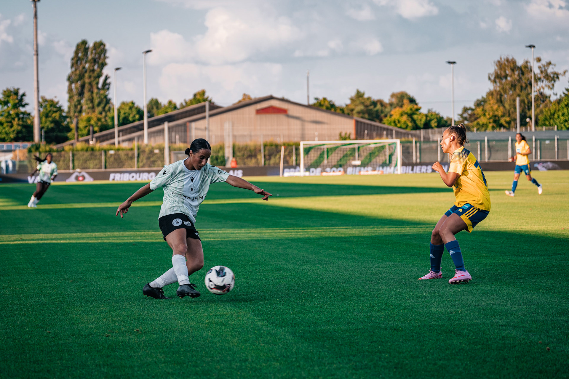 Match championnat opposant Yverdon Sport – FC Wädenswil au Stade Municipal. (Christian António/LibsVisuals.com)