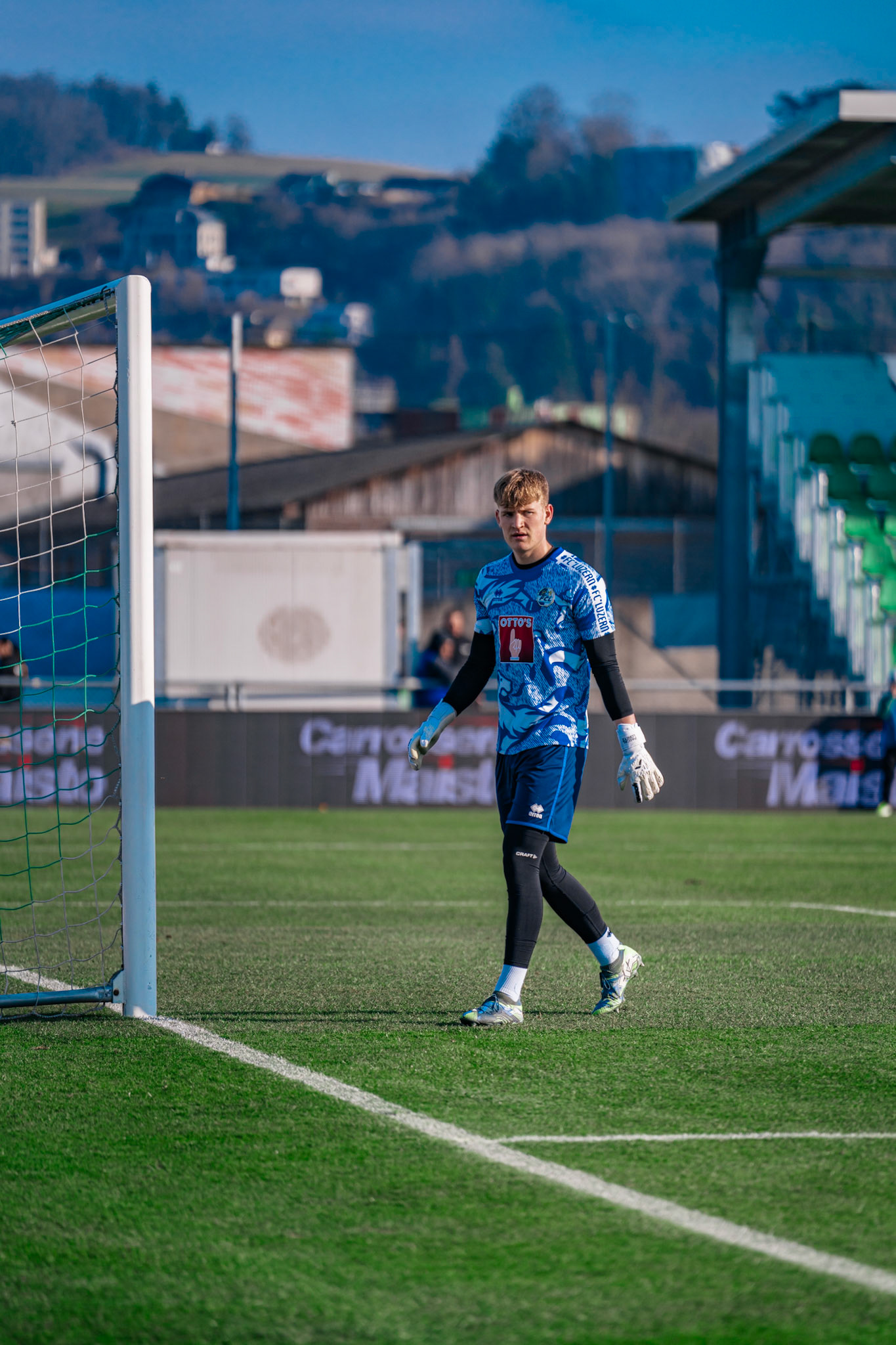 Yverdon Sport FC et FC Luzern au Stade Municipal. (Christian António/LibsVisuals.com)