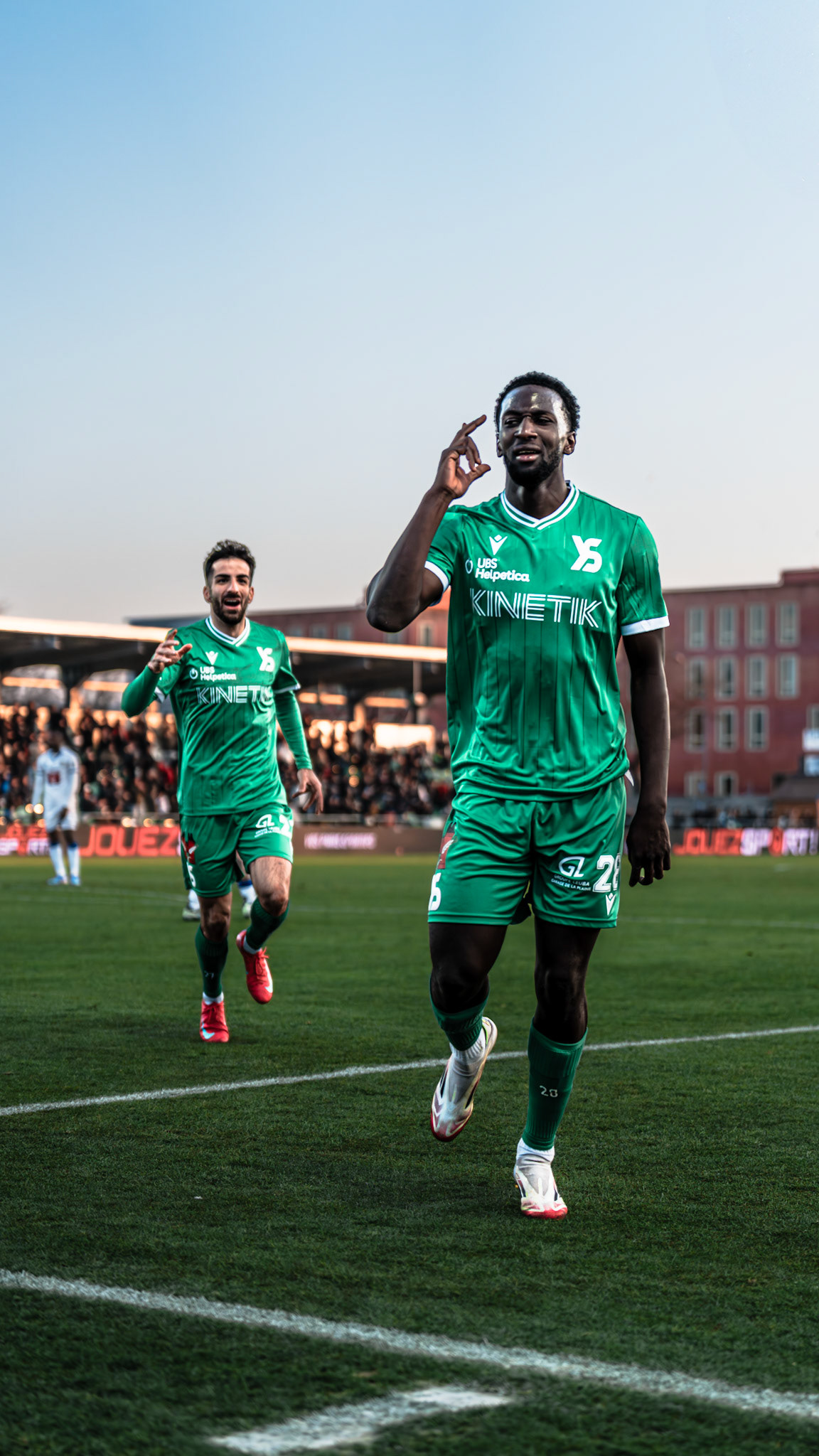 Yverdon Sport FC et FC Luzern au Stade Municipal. (Christian António/LibsVisuals.com)