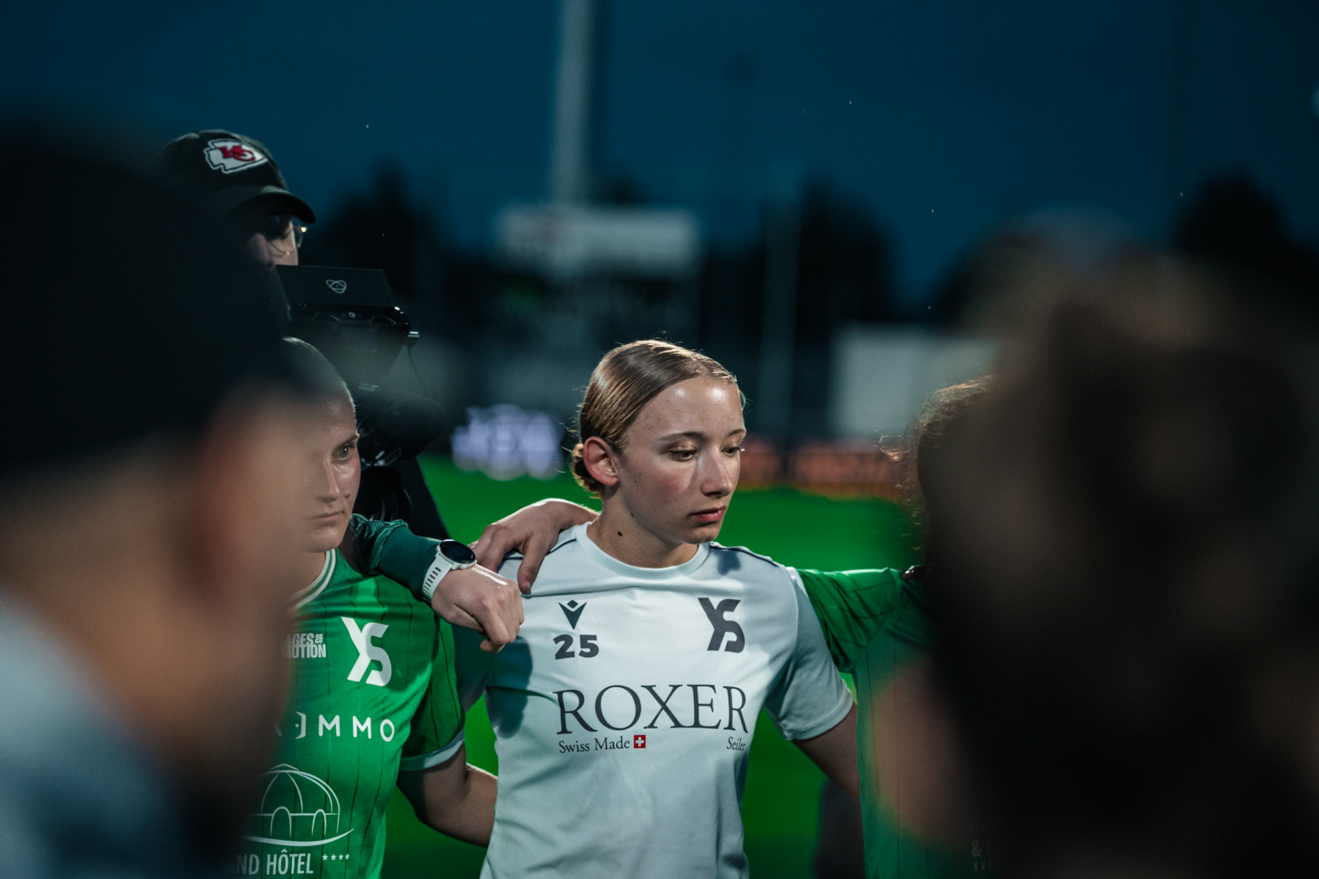 Yverdon Sport FC et FC Rapperswil-Jona au Stade Municipal. (Christian António/LibsVisuals.com)