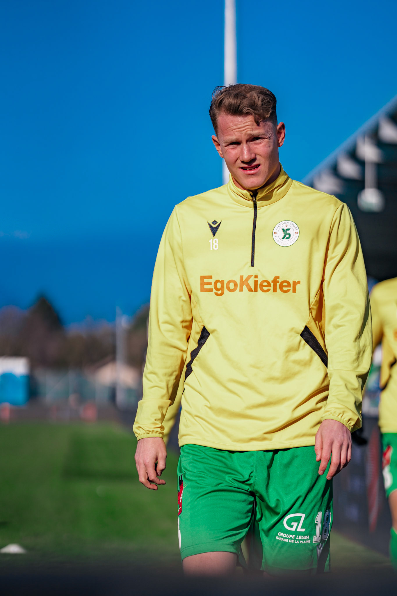 Yverdon Sport FC et FC Luzern au Stade Municipal. (Christian António/LibsVisuals.com)