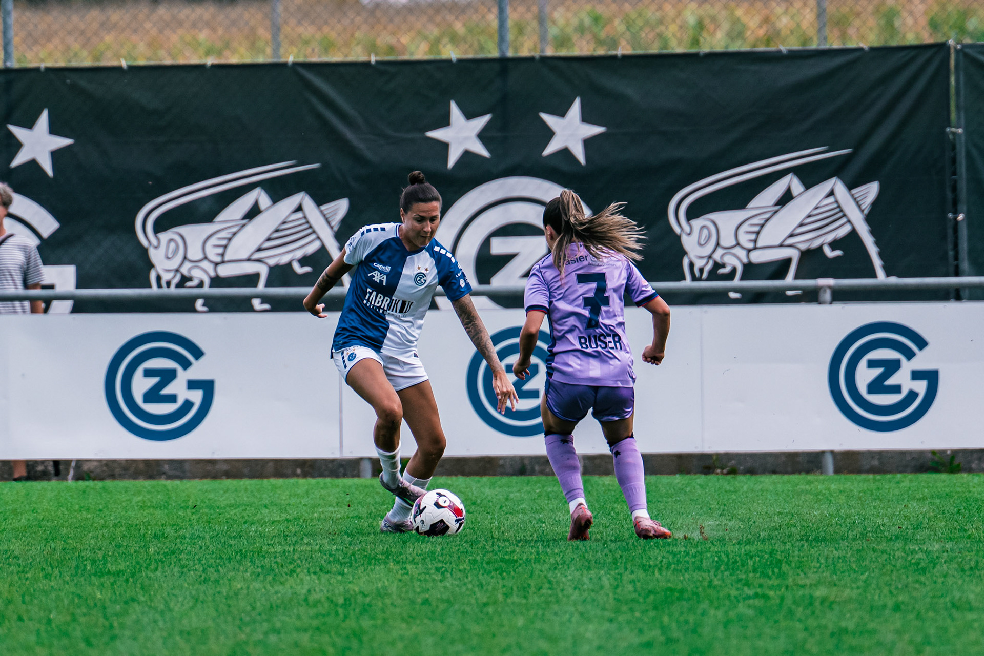 Match de l’AXA Women’s Super League opposant GC Frauenfussball et FC Basel 1893 au GC/Campus, Niederhasli (Platz 1). (Christian António/LibsVisuals.com)