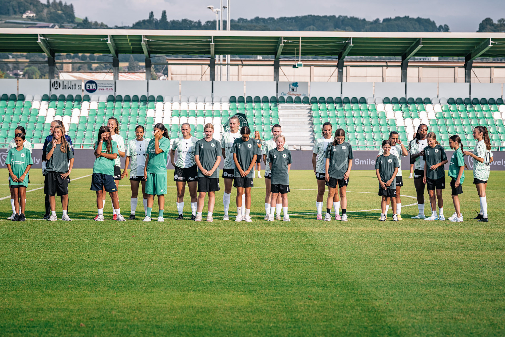 Match championnat opposant Yverdon Sport – FC Wädenswil au Stade Municipal. (Christian António/LibsVisuals.com)